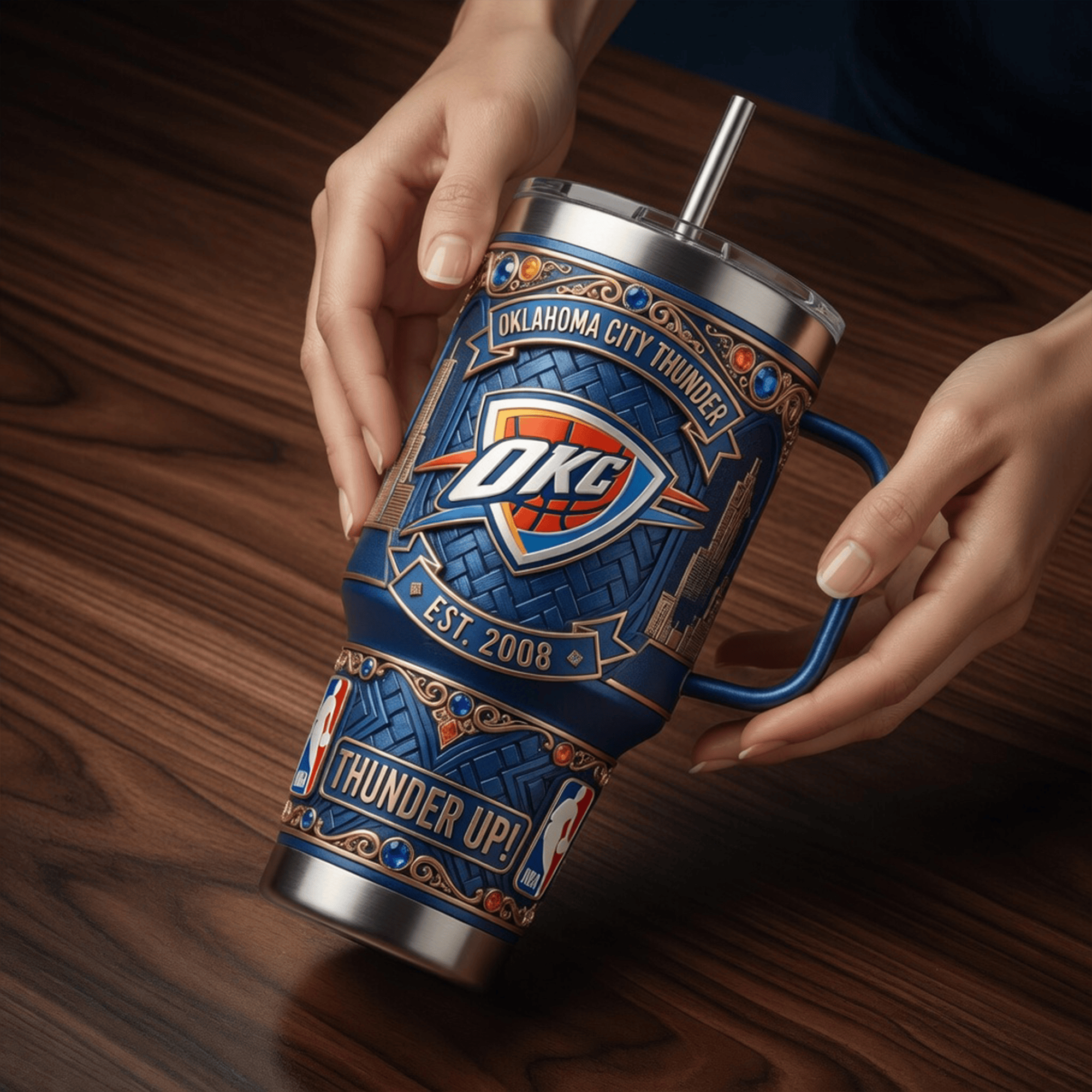OCT 40oz Tumbler With Handle LNTH
