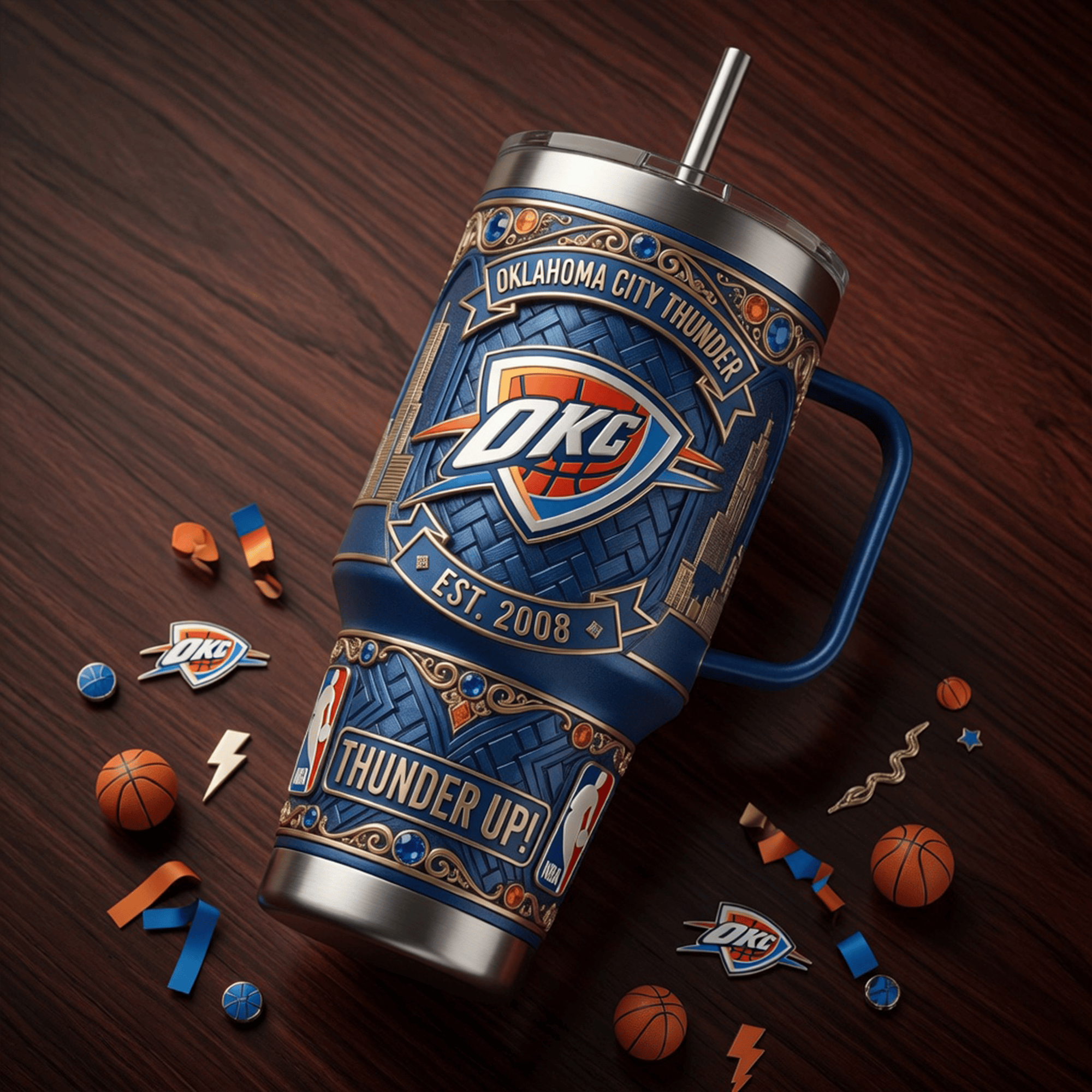 OCT 40oz Tumbler With Handle LNTH