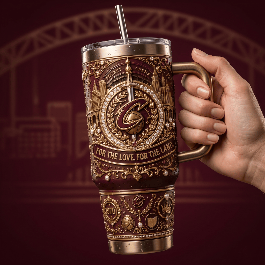Premium CVLR 40oz Tumbler With Handle TNSM