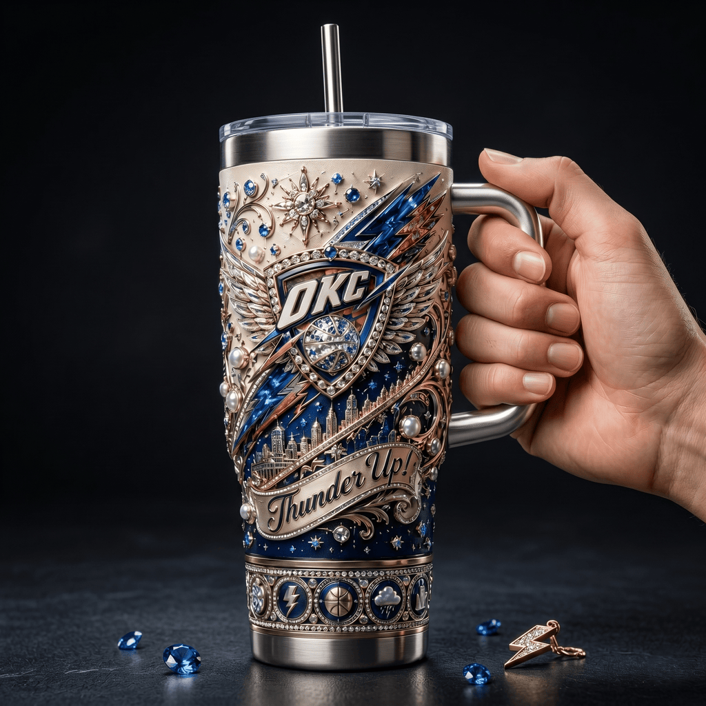 Premium OCT 40oz Tumbler With Handle TNSM