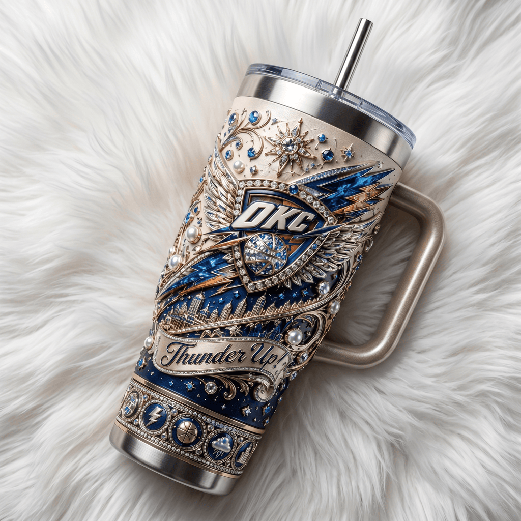 Premium OCT 40oz Tumbler With Handle TNSM