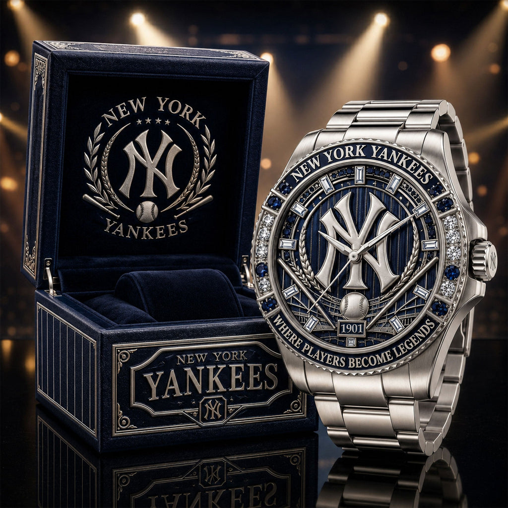 NYY Premium Stainless Steel Watch TNSM