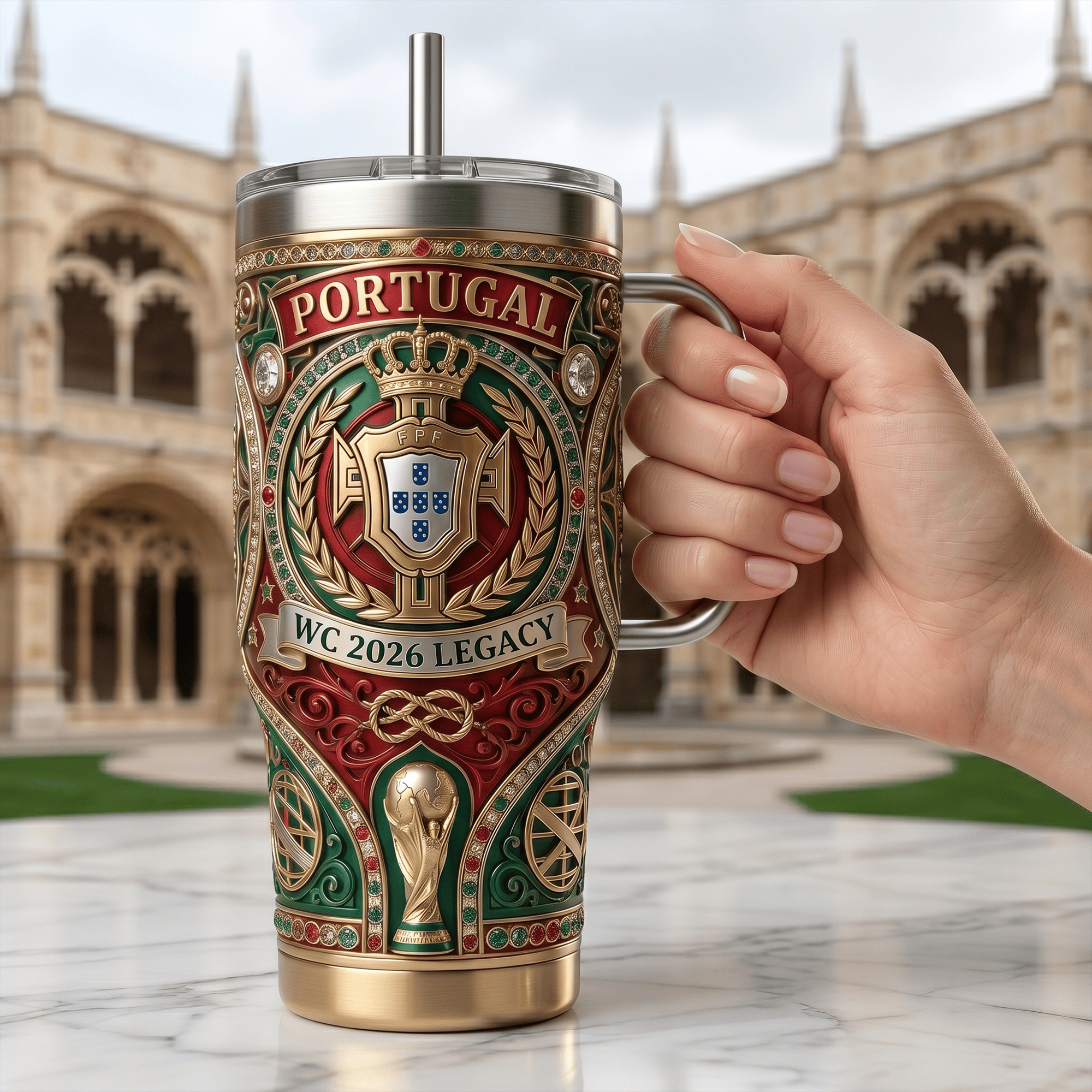 PTG 40oz Tumbler With Handle LNTH