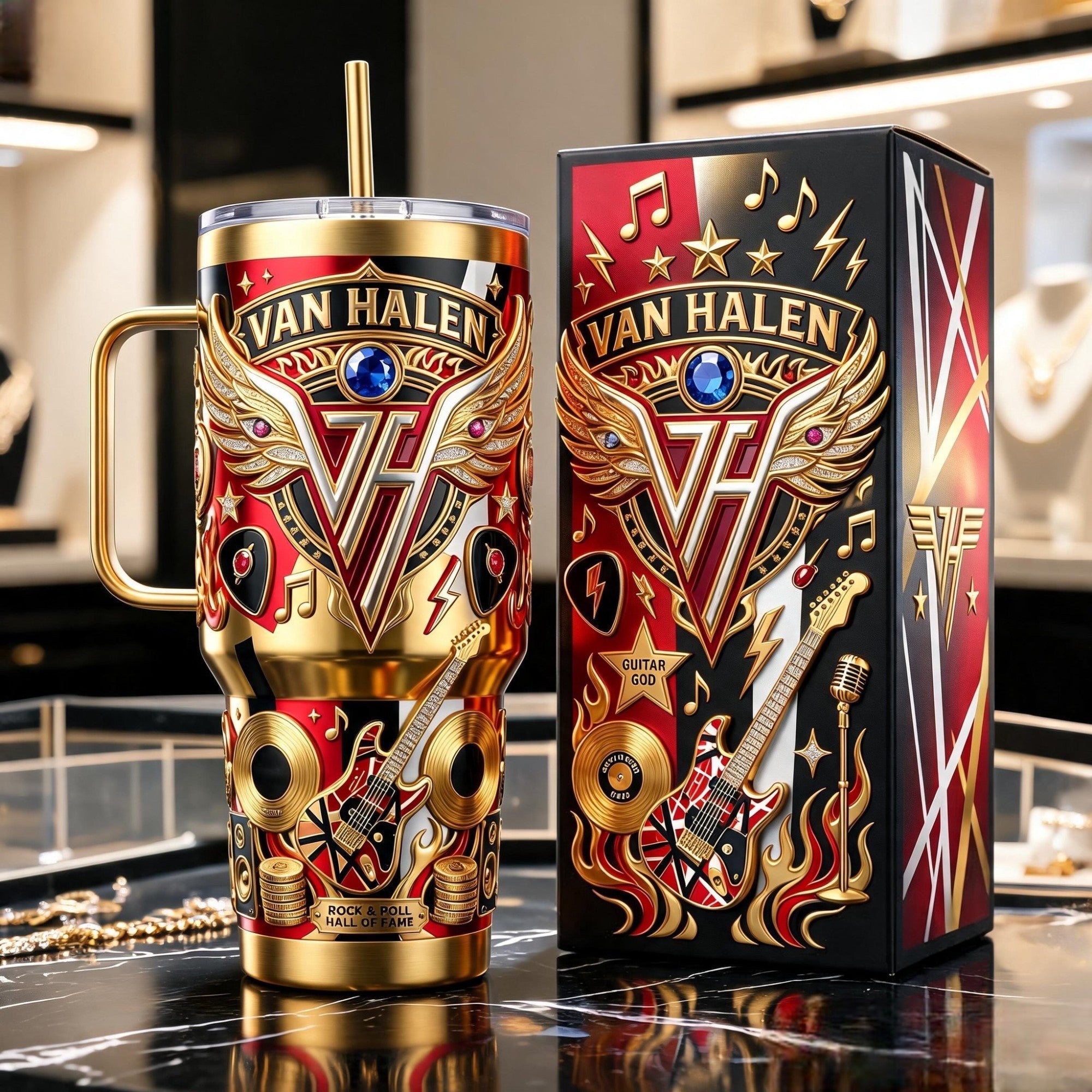 VHL 40oz Tumbler With Handle PDL