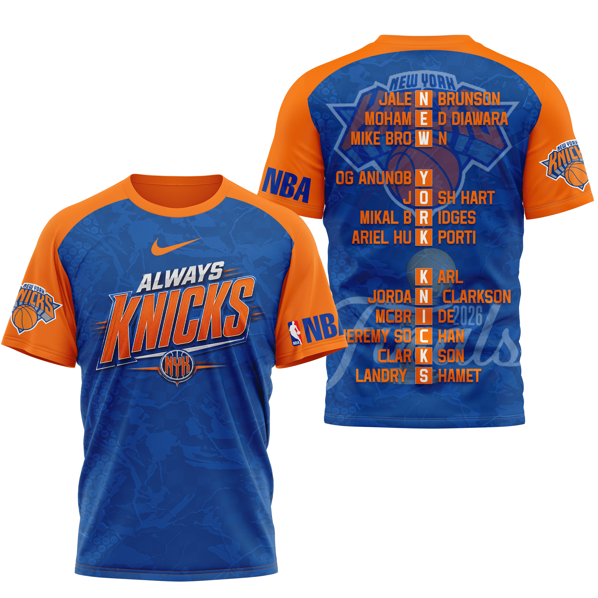 PREMIUM NYK 3D SHIRT LNTH