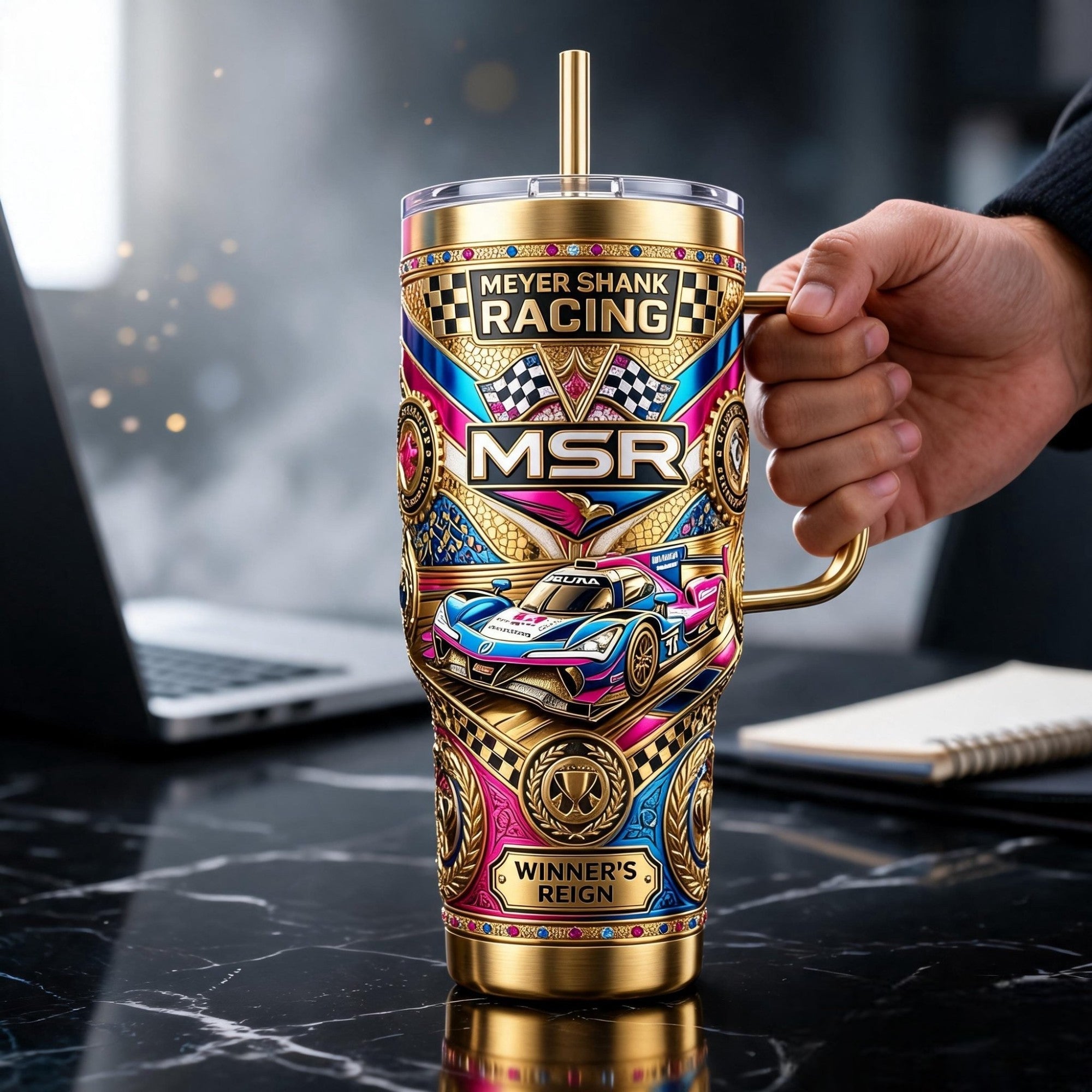 MSRC 40oz Tumbler With Handle PDL