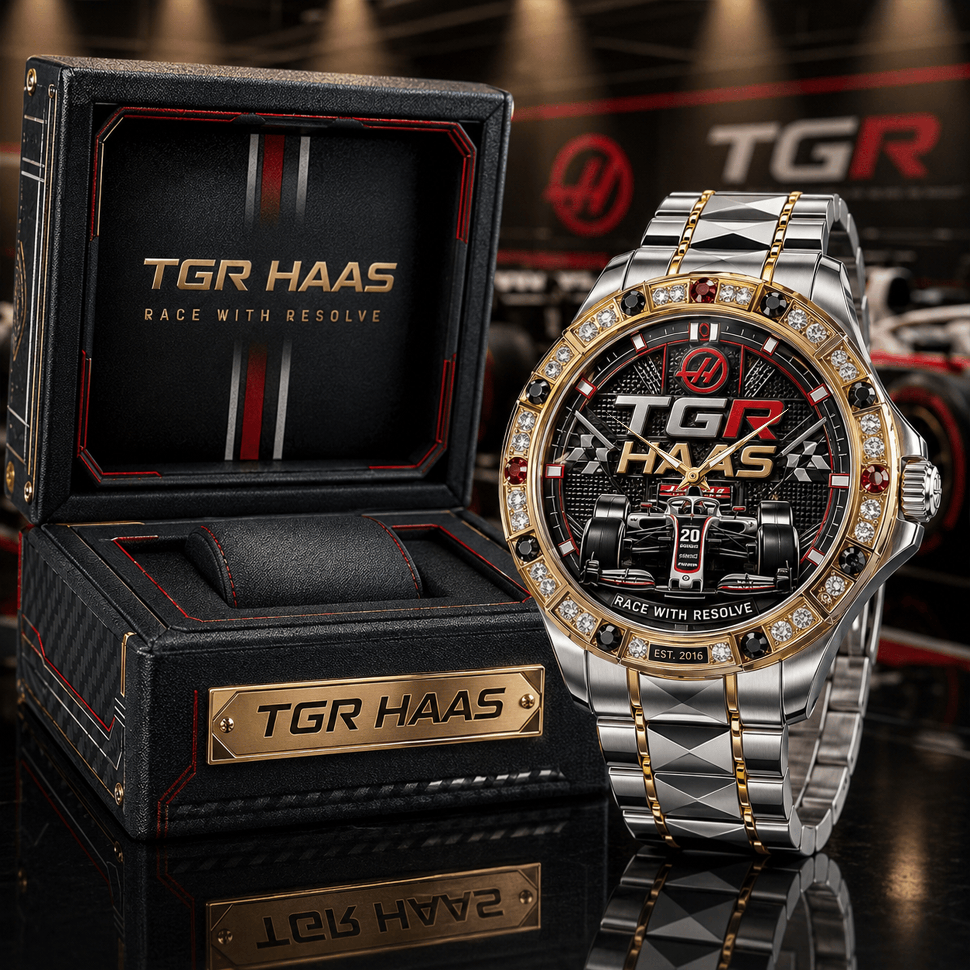 TGRH Premium Stainless Steel Watch LNTH
