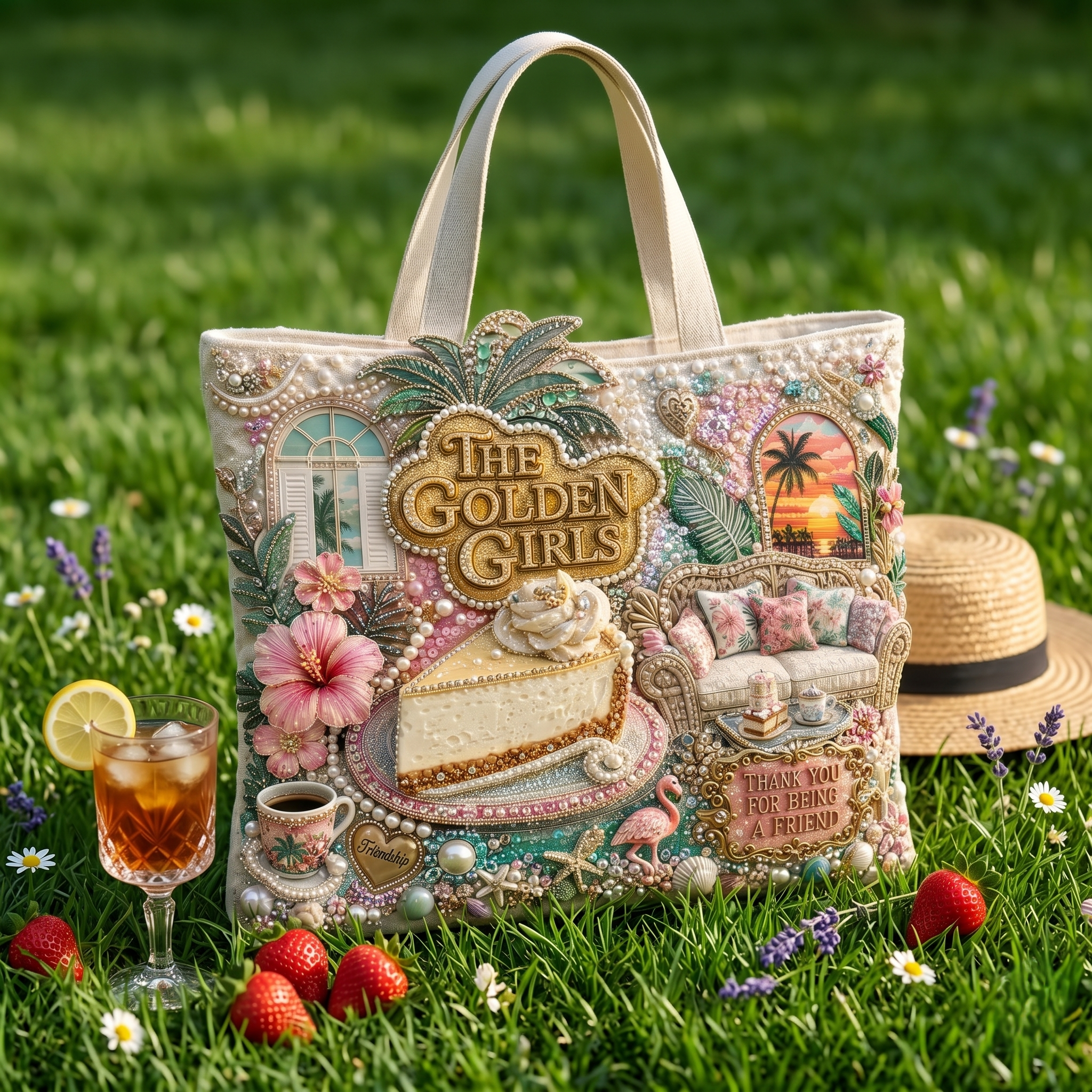 TGG Summer Vibes Tote Bag HTTT