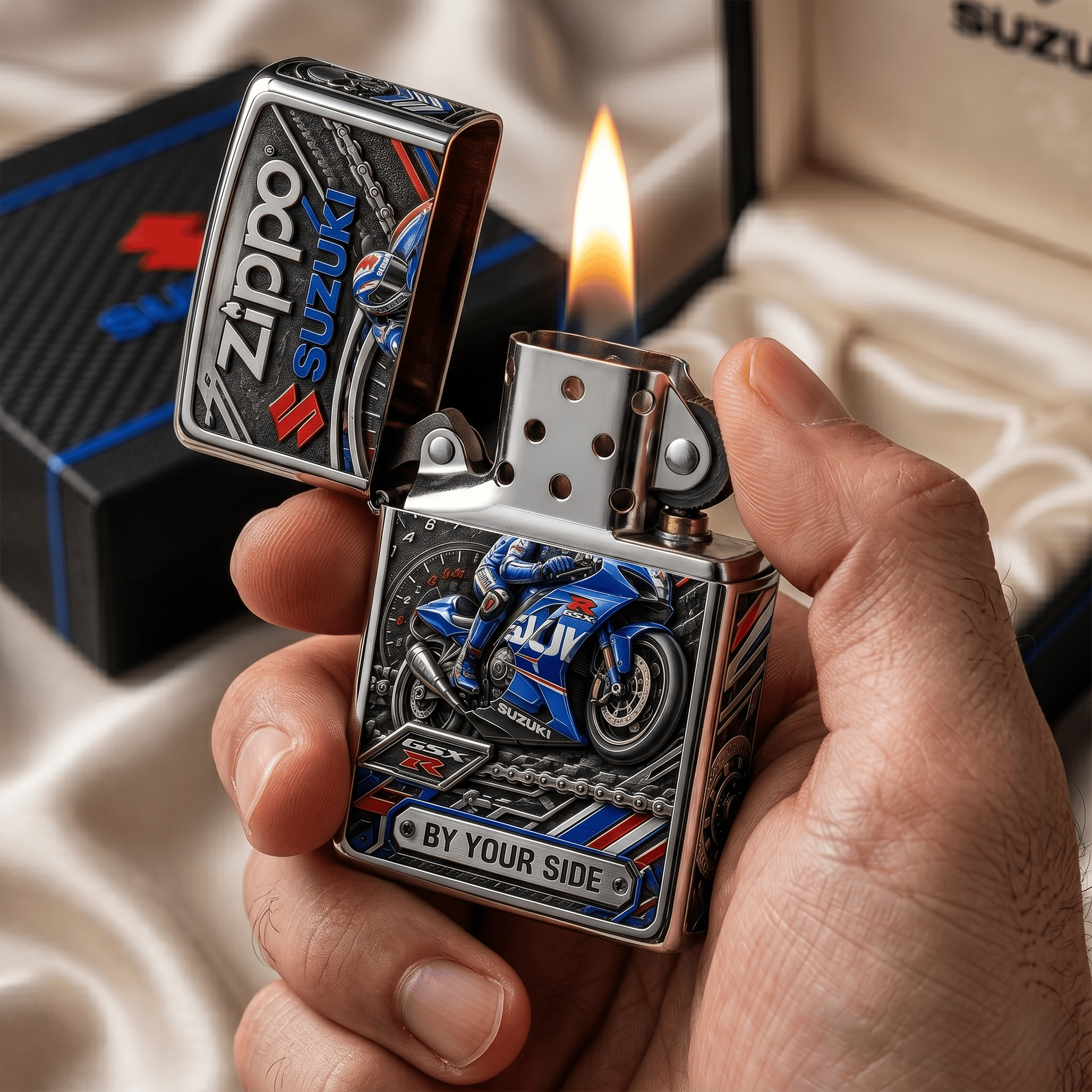 Premium SZKI Zippo Lighter TNSM