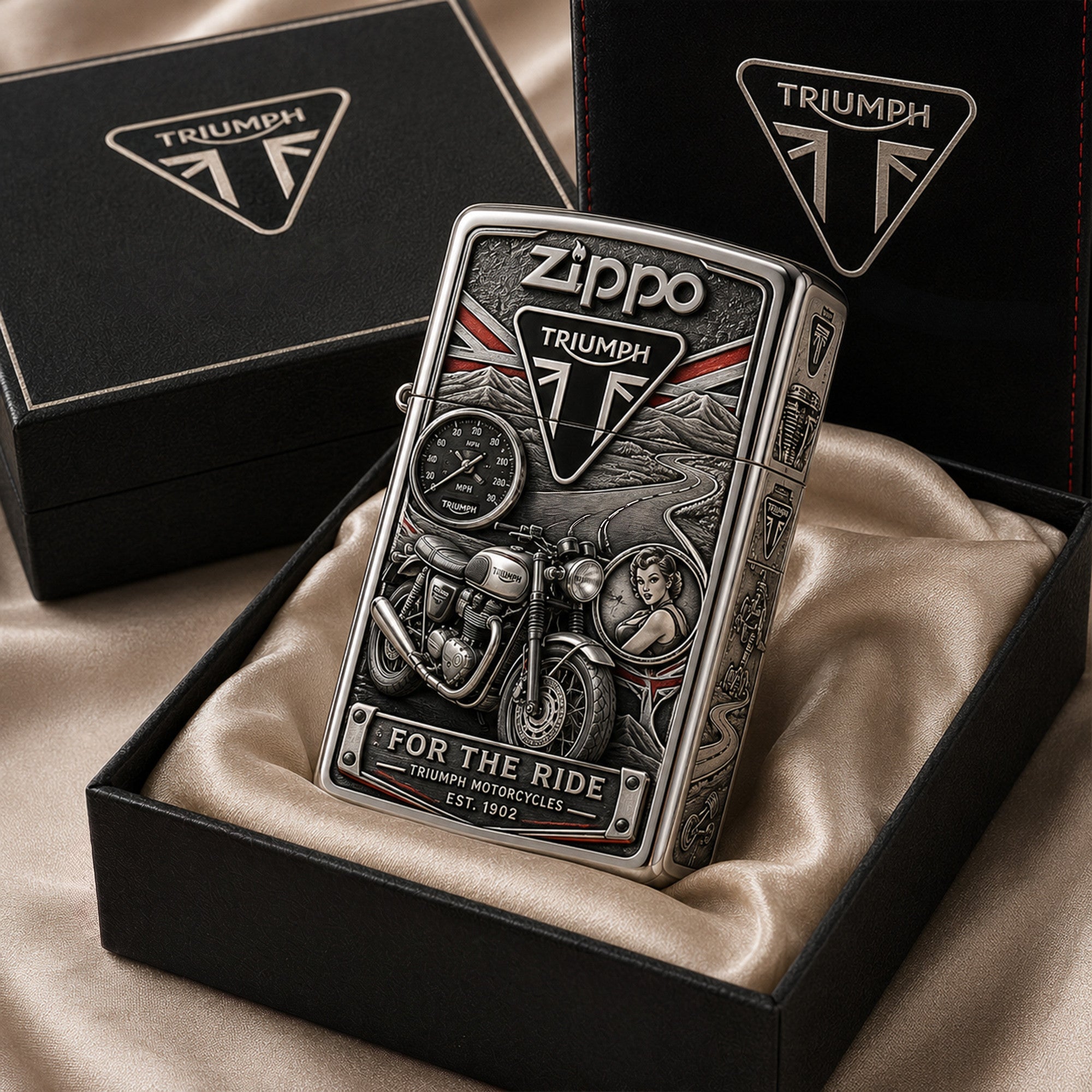 Premium TRI Zippo Lighter TNSM