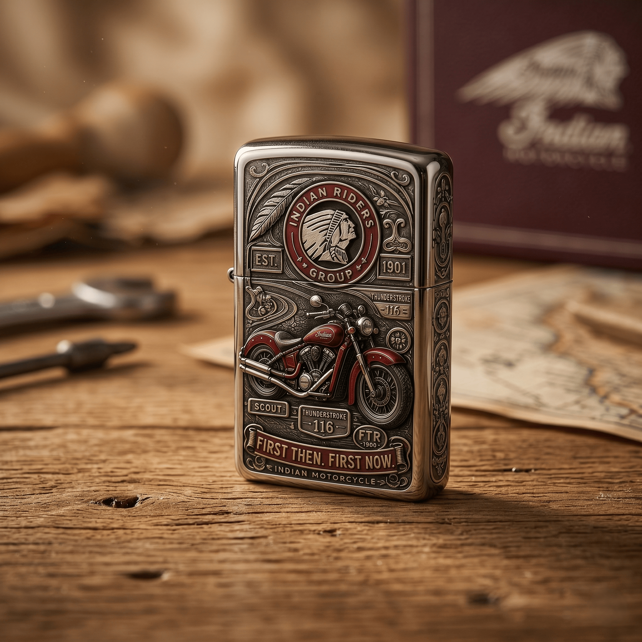 Premium IDMC Zippo Lighter TNSM