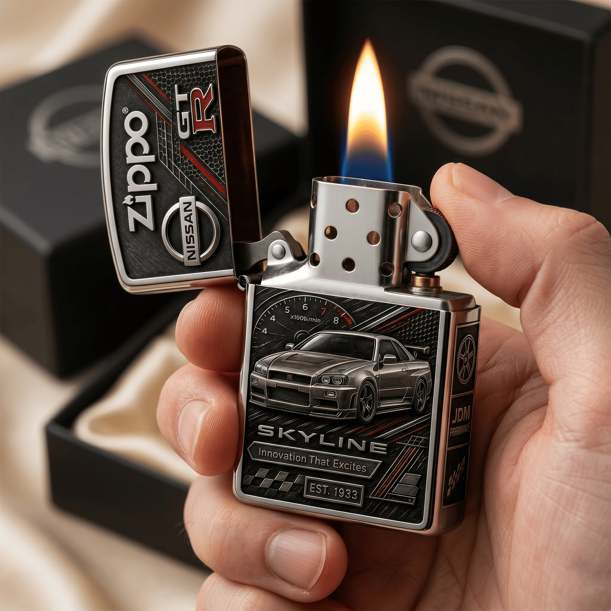 Premium NIS Zippo Lighter TNSM