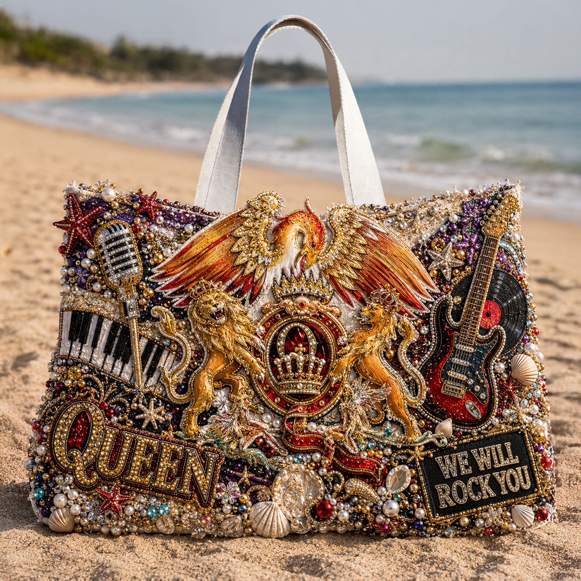 QNN Summer Vibes Tote Bag HTTT