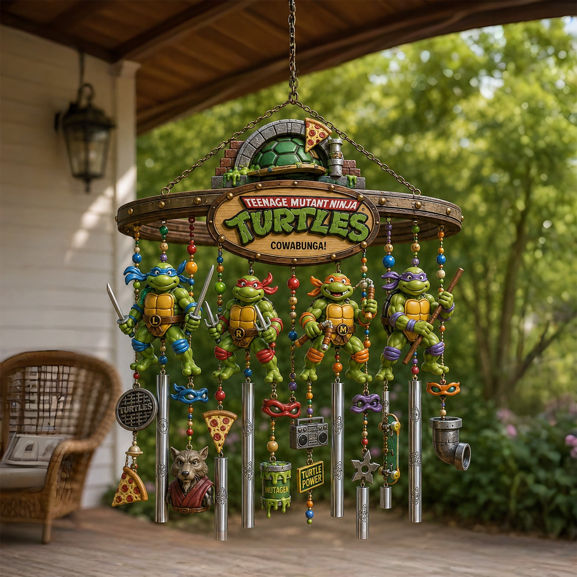 Premium TMNT Wind Chime TNSM