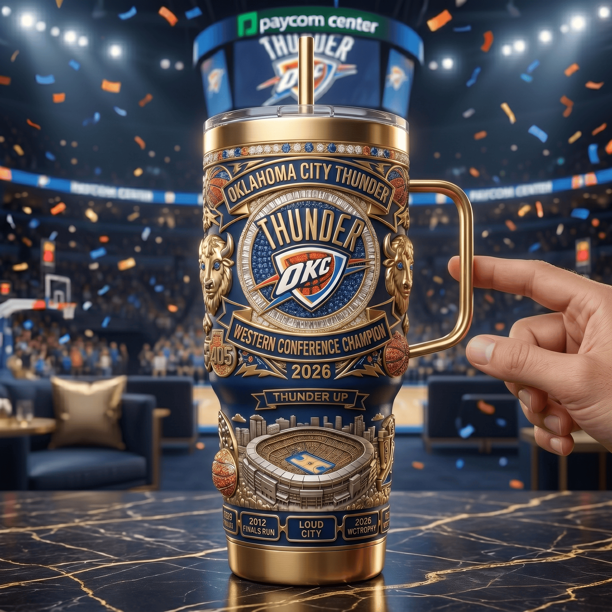 OCT 40oz Tumbler With Handle LNTH