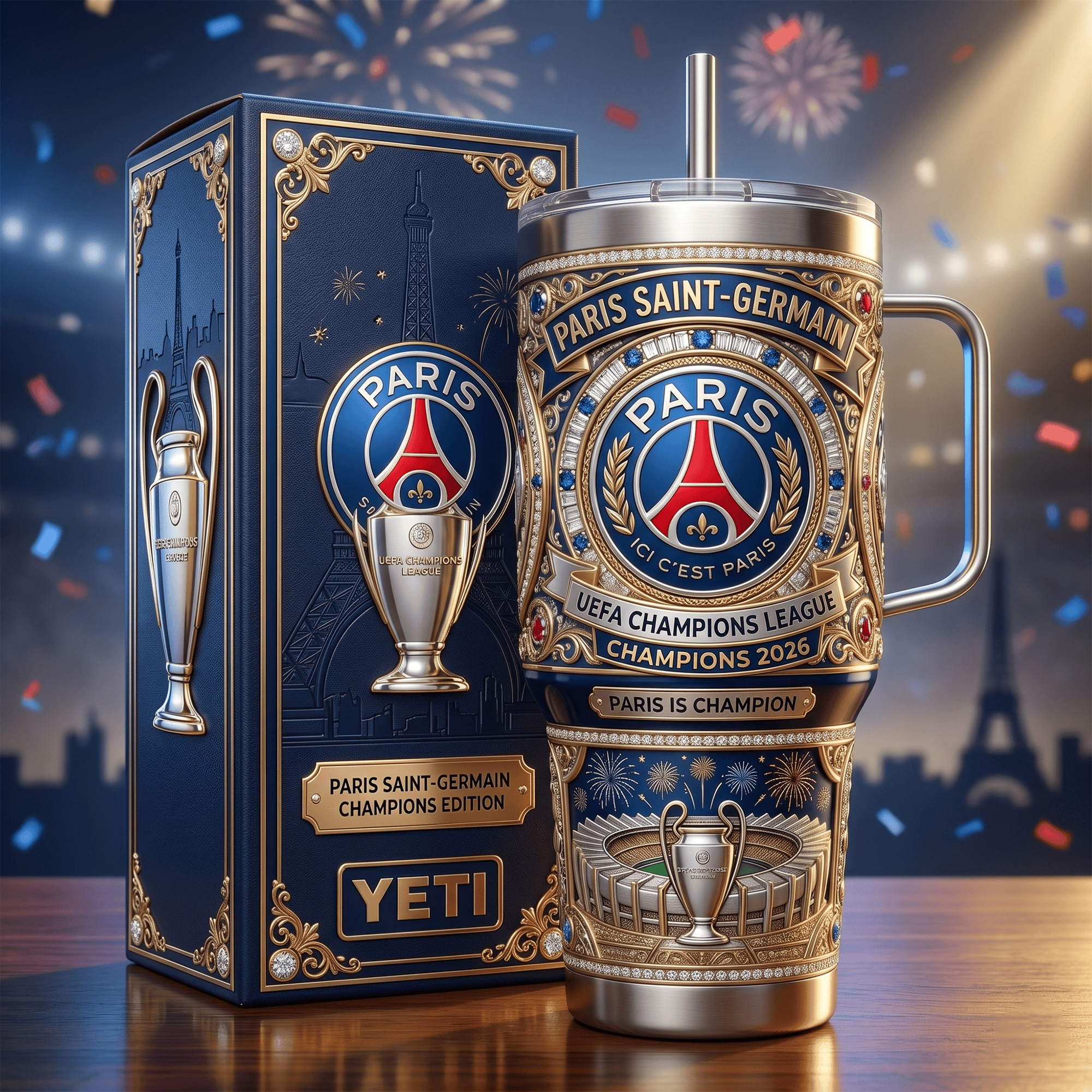 PSG 40oz Tumbler With Handle LNTH
