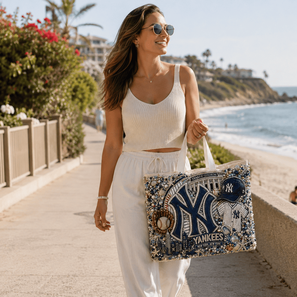 NYY Summer Vibes Tote Bag TNSM