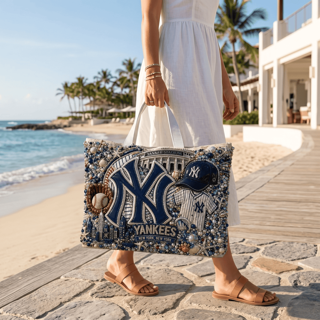 NYY Summer Vibes Tote Bag TNSM