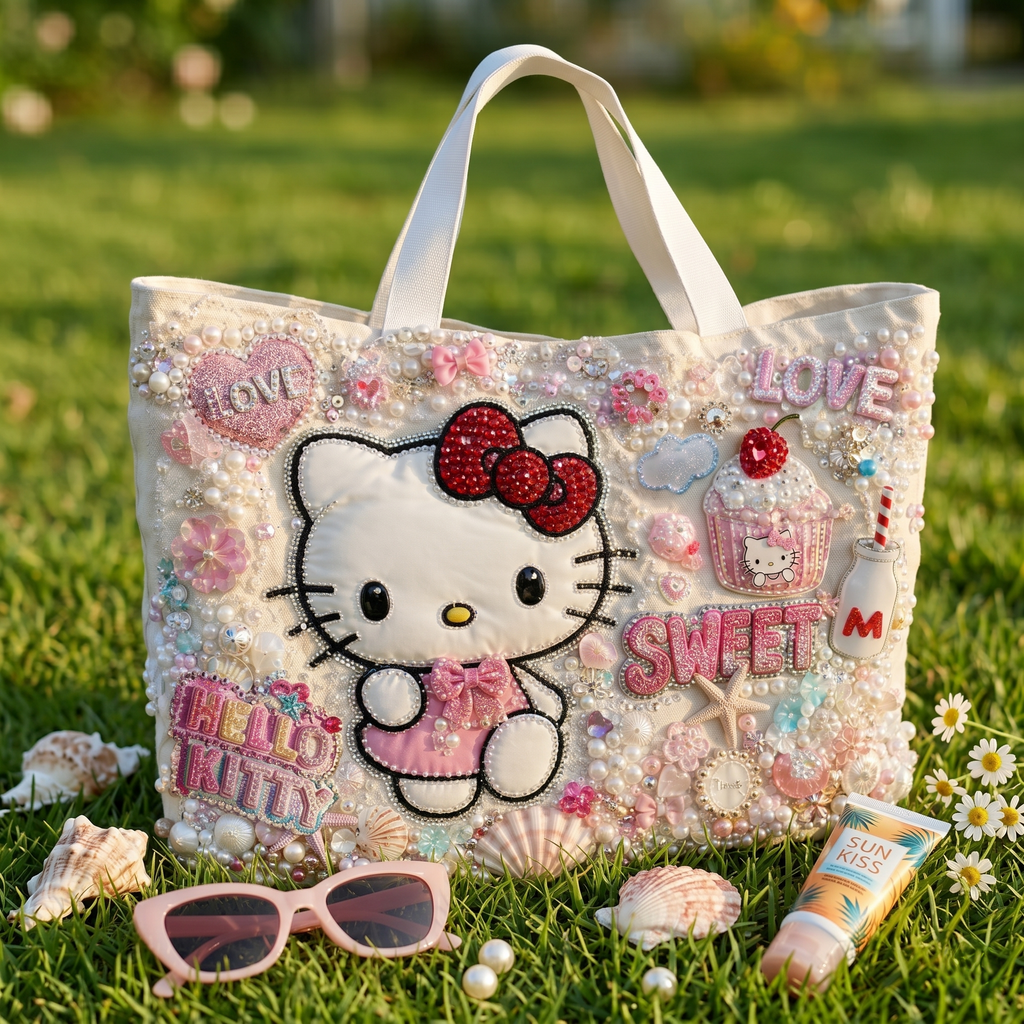 HLKT Summer Vibes Tote Bag HTTT