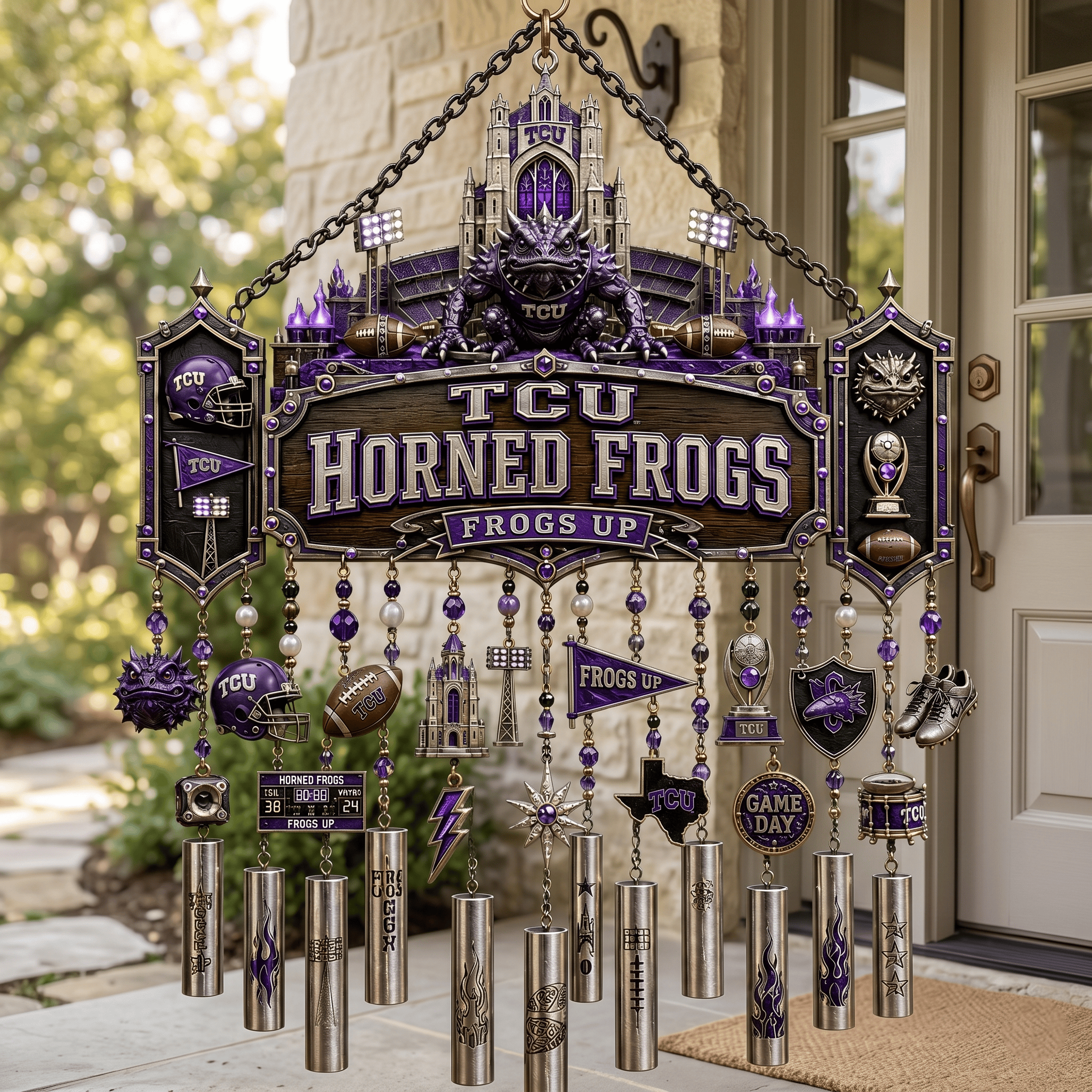 Premium TCU Wind Chime NTTH