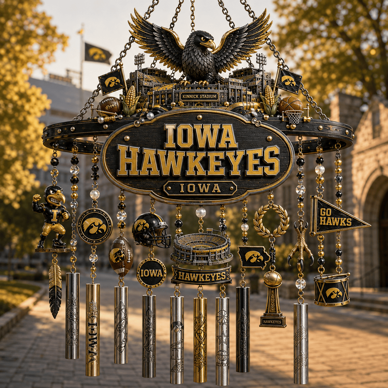 Premium IWHK Wind Chime NTTH