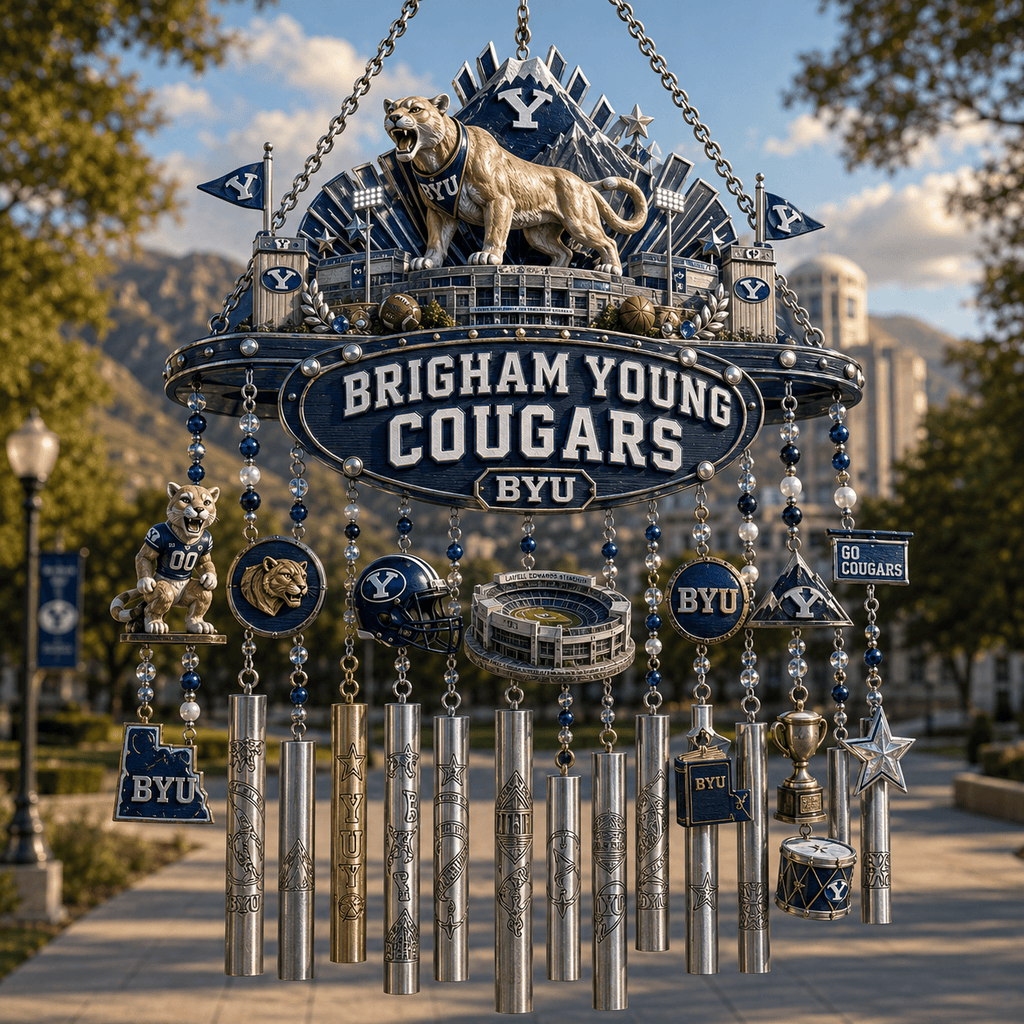 Premium BYU Wind Chime NTTH