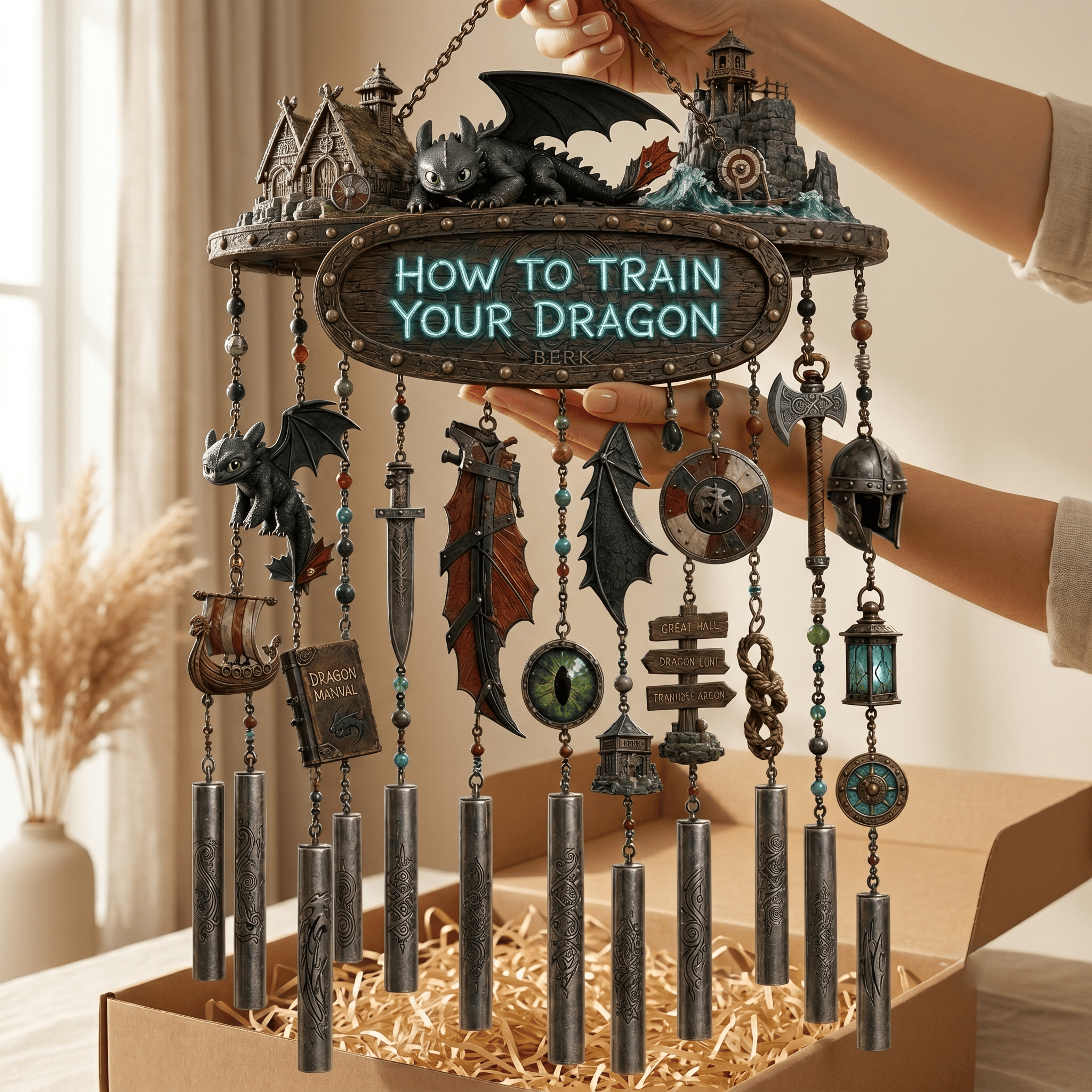 Premium HTTYD Wind Chime HTTT