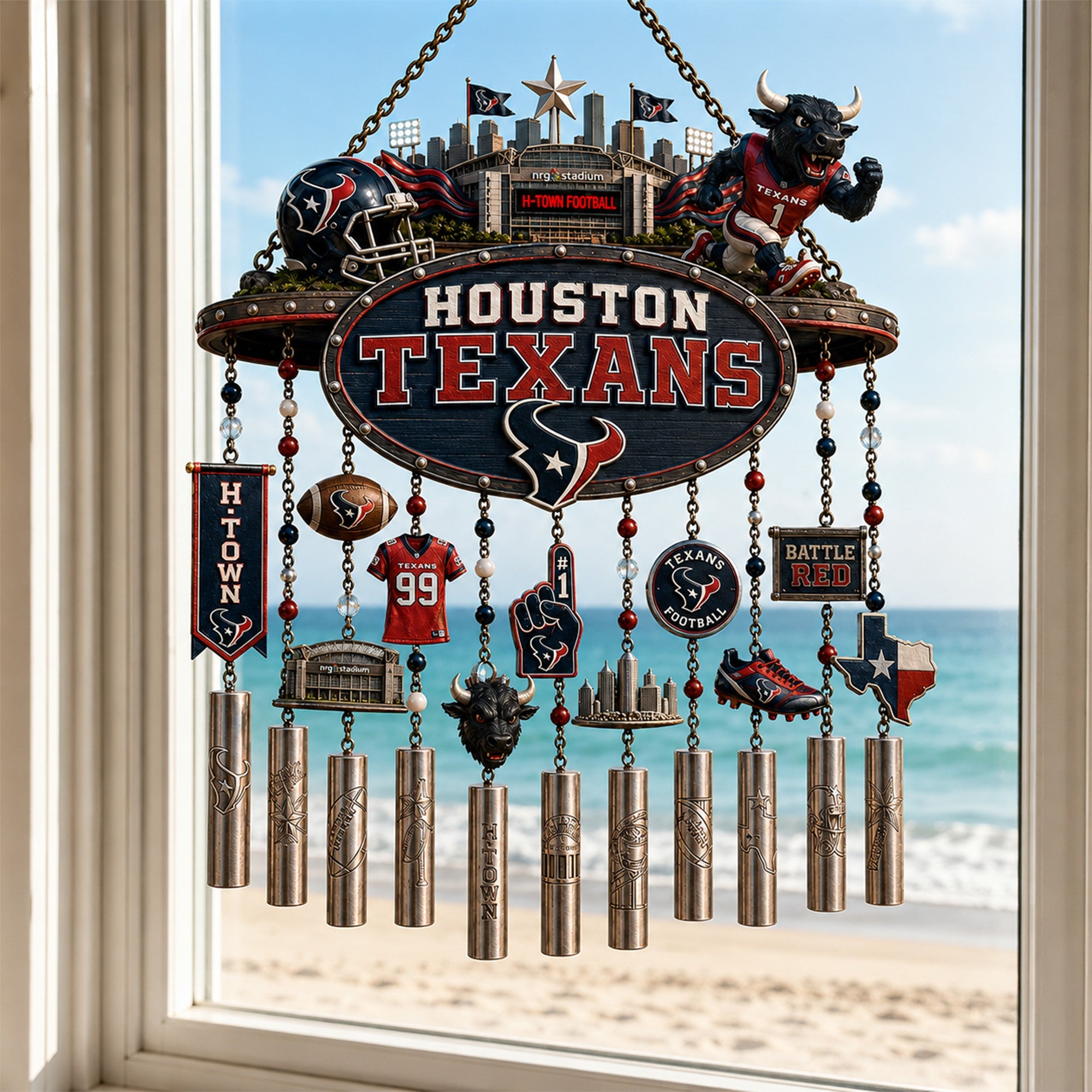 Premium HTX Wind Chime TTNL