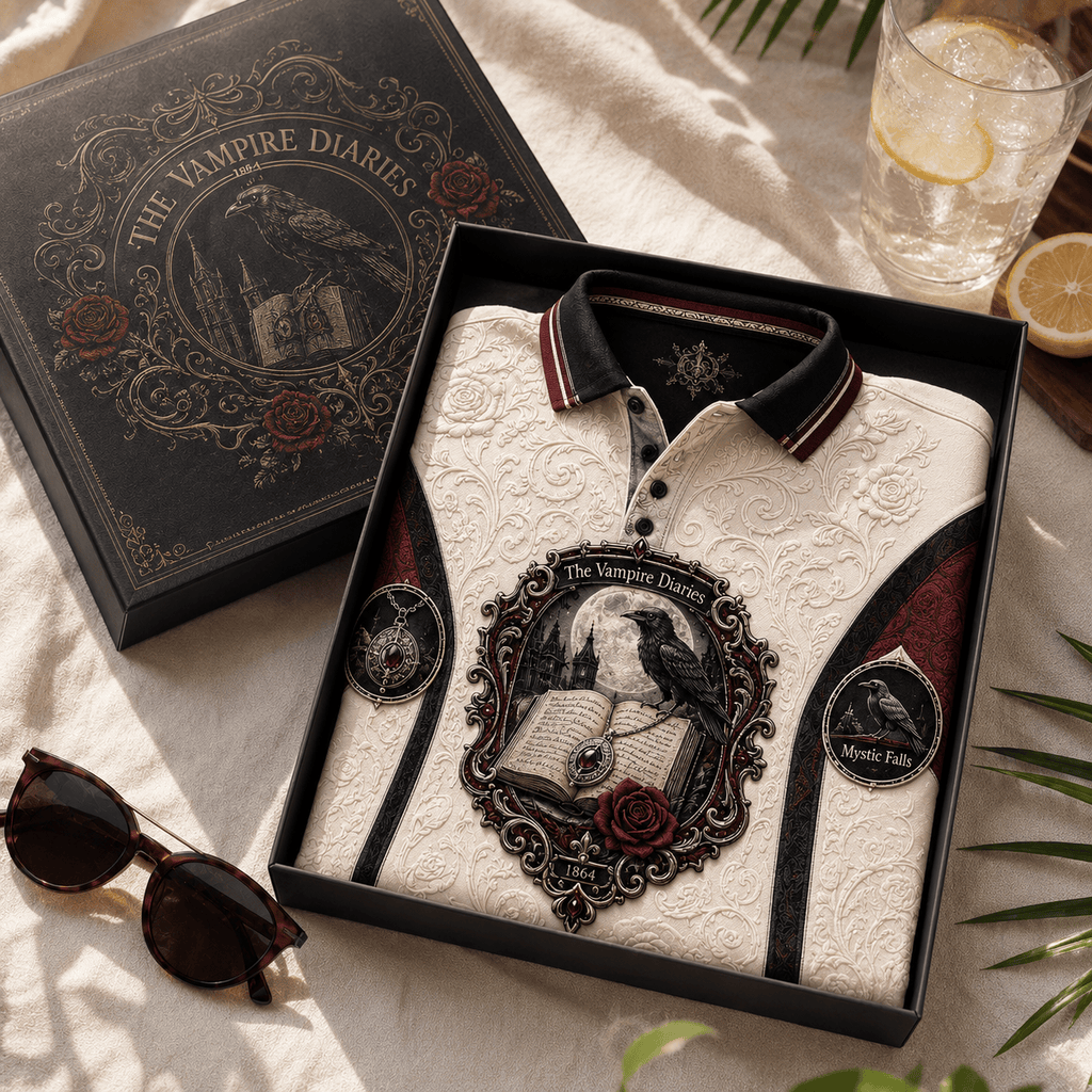 PREMIUM TVD EMBOSS POLO SHIRT HQH