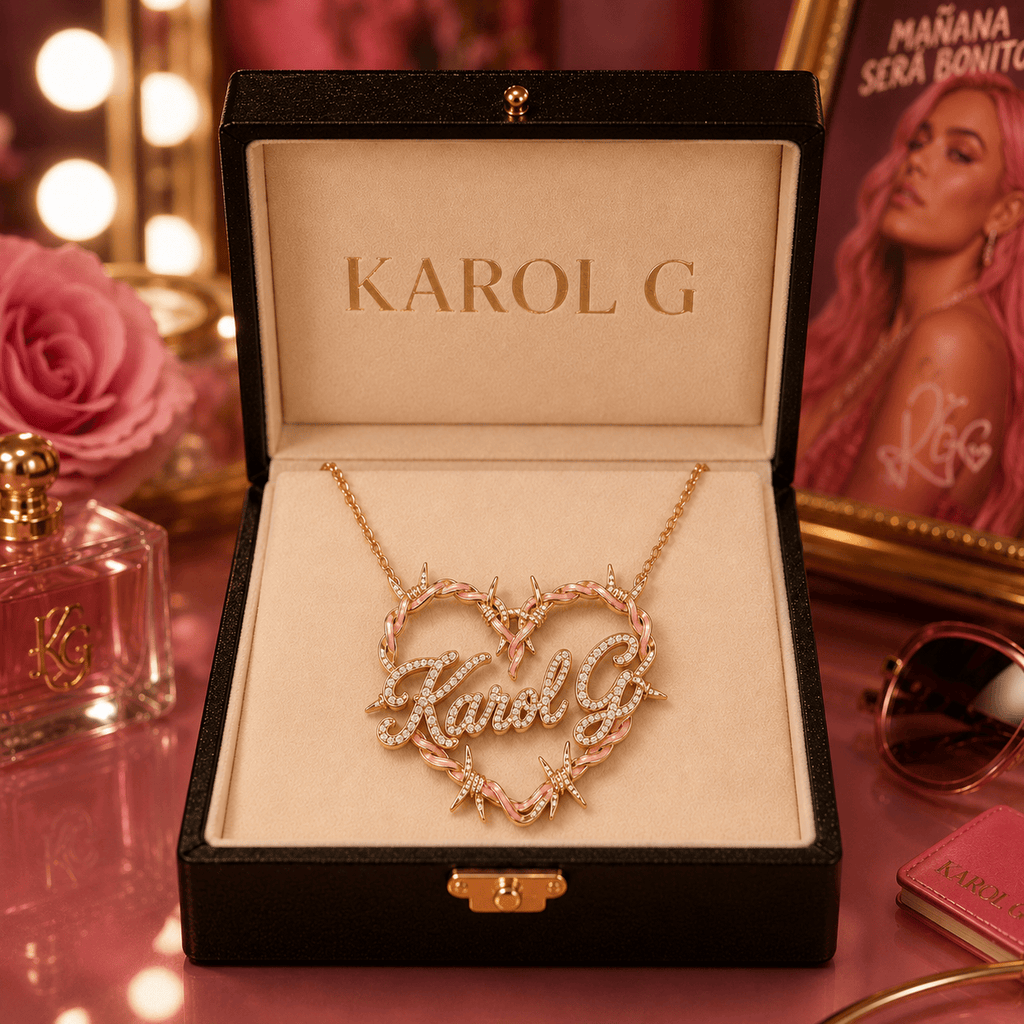KRG Solid Gold Chain with Diamond Pendant BMD