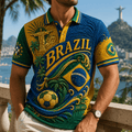PREMIUM BRZ EMBOSS POLO SHIRT HQH