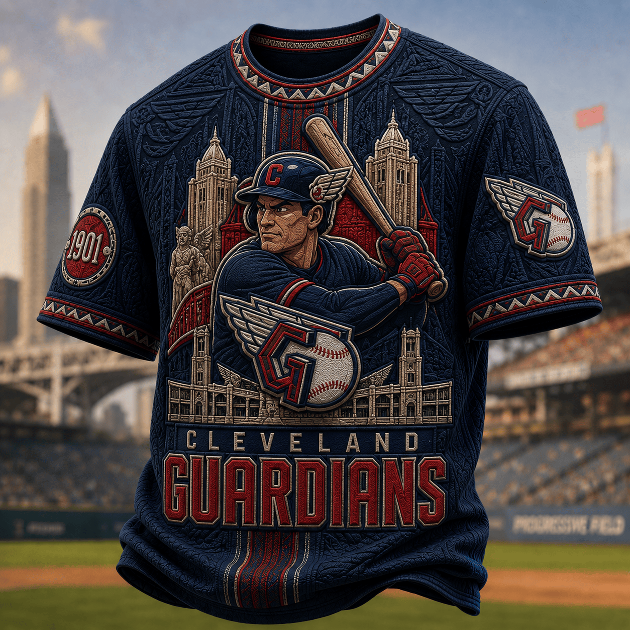 PREMIUM CLG 3D EMBOSS SHIRT HQH