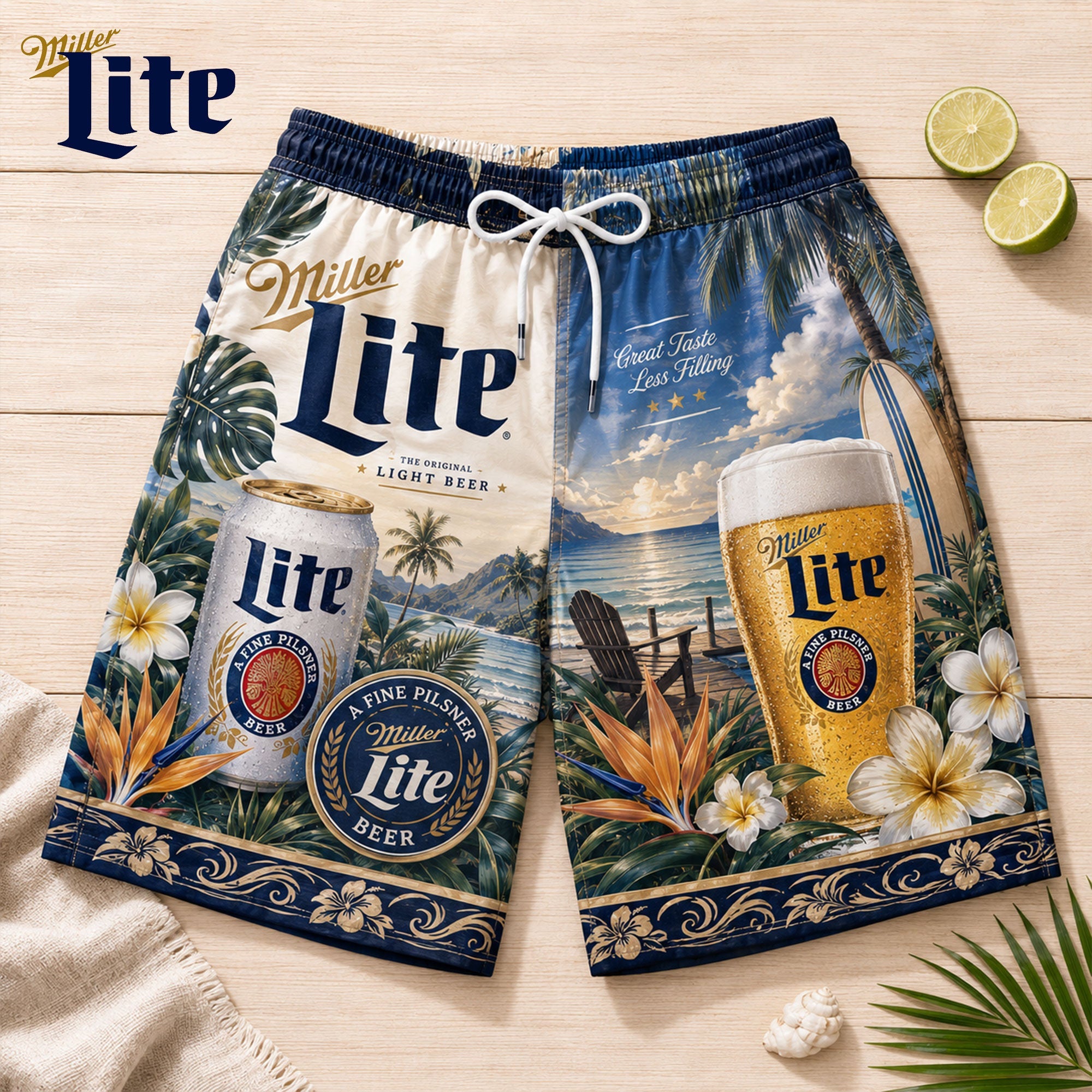 Premium MLBR Hawaiian Shorts TNSM