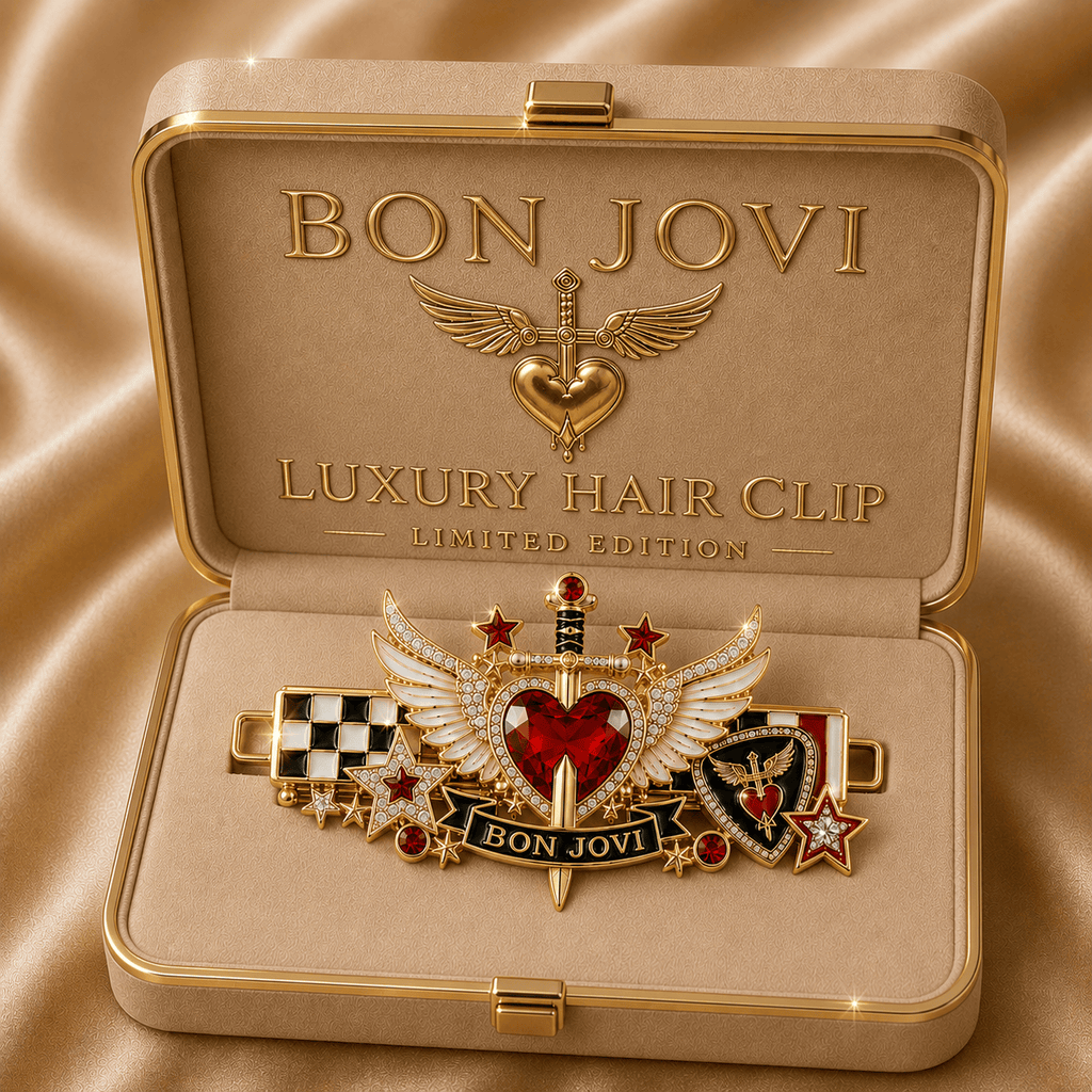 BJV Elegant Gold Hair Clip For Women TMH