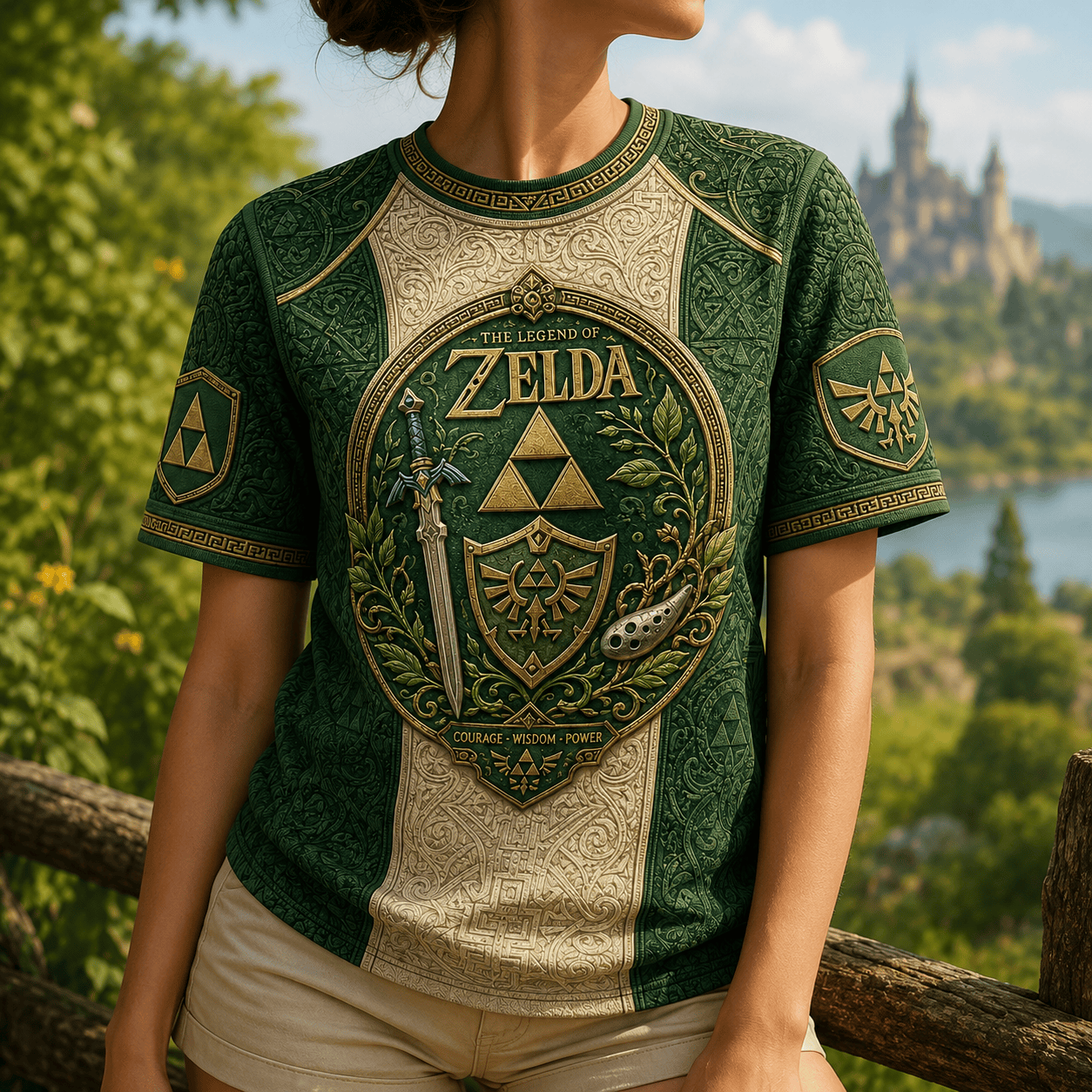 PREMIUM TLOZ 3D EMBOSS SHIRT NPL