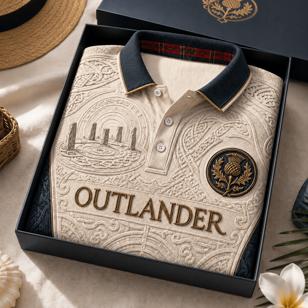 PREMIUM OLD EMBOSS POLO SHIRT NTVA
