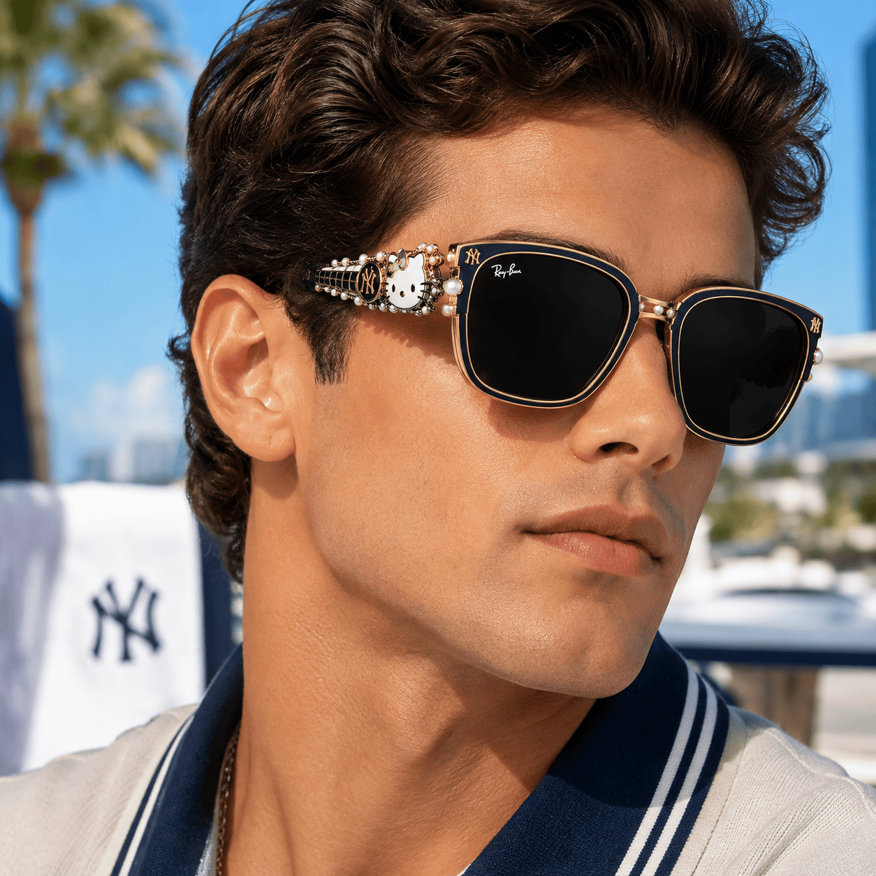 PREMIUM NYY UNISEX SUNGLASSES NPL