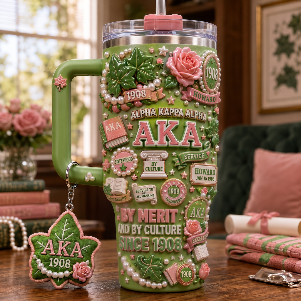AKA 40oz Tumbler With Handle HTTT