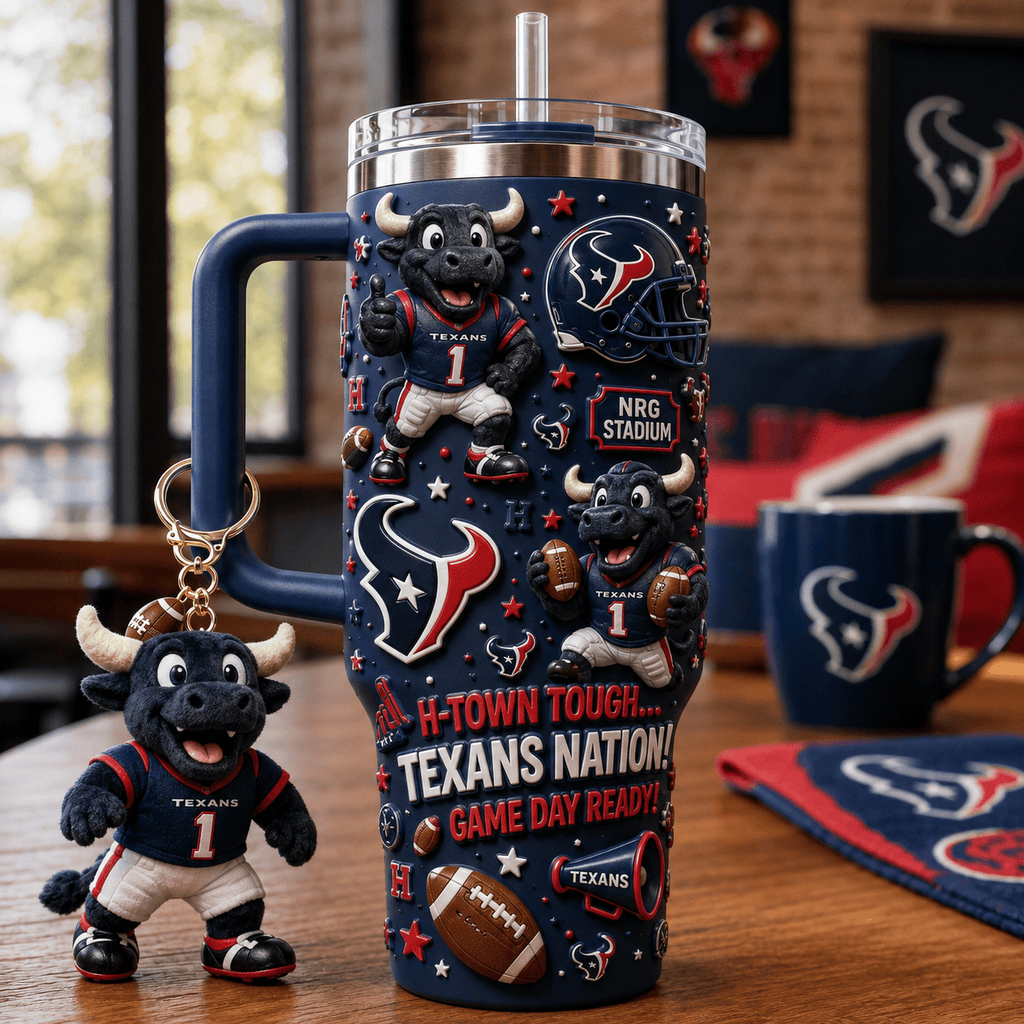 HTX 40oz Tumbler With Handle DNBN