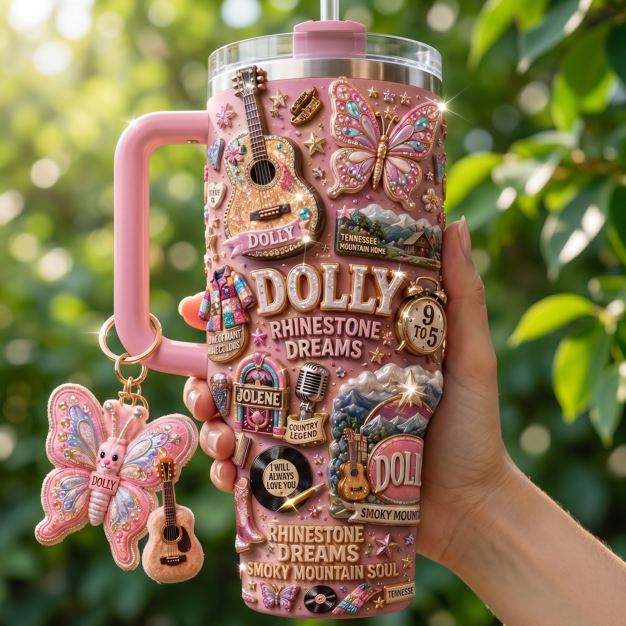 DLPT 40oz Tumbler With Handle HTTT
