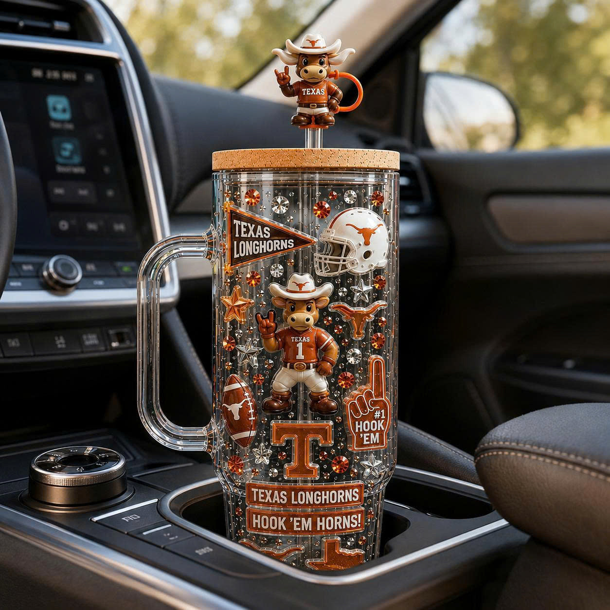 TLH 40oz Tumbler With Handle NHVH