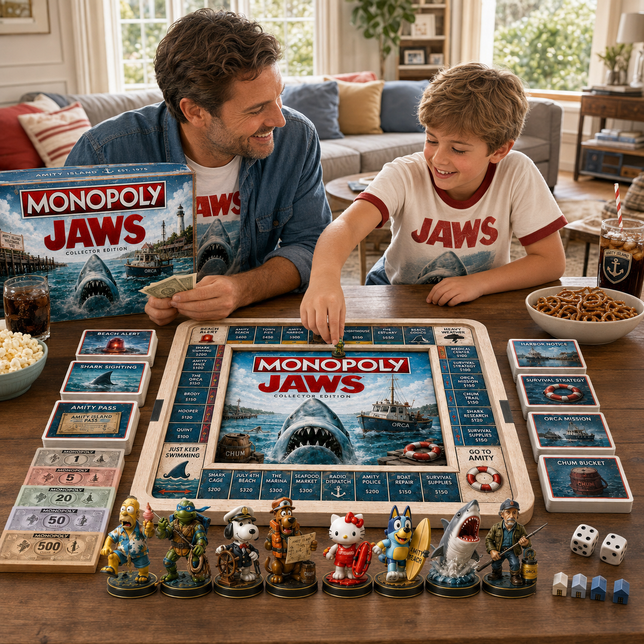 Premium JAWS Board Game NHVH