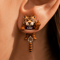 Premium LSU Dangle Earrings NTTB